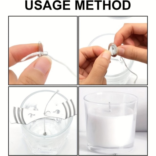 Povoščeni stenji za sveče 100 v kompletu 20cm