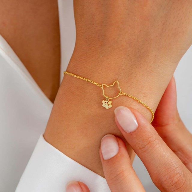 Personalizirana zapestnica z mucko in tačko 