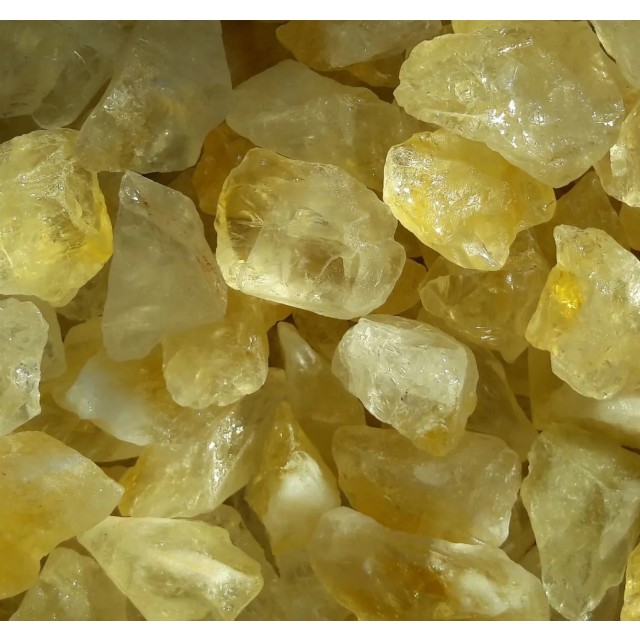 100% naravni CITRIN nebrušen in nepoliran