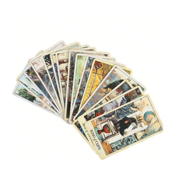 Komplet tarot kart s temo vran