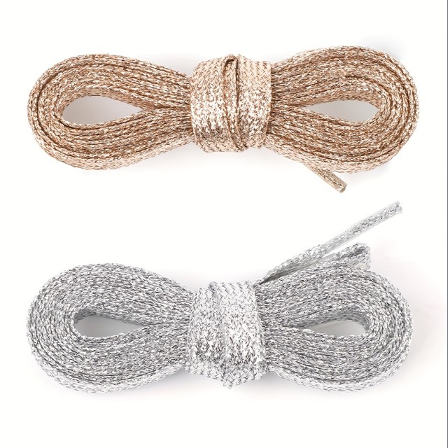 Športne vezalke bleščeč izgled 115cm več barv na voljo 