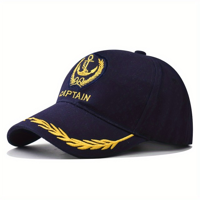 Šilt kapa temno modre barve kapitan