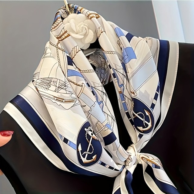  Ženska kvadratna rutka v bohemskem slogu