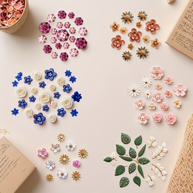 Komplet 6 mini silikonov za dekoracijo sveč mil tort