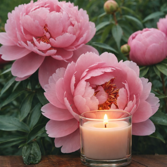 Dišavno olje Peonija – za sveče mila kozmetiko in difuzorje