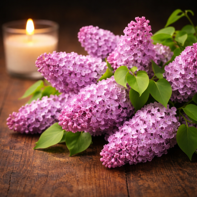 Dišavno olje Francoska lila – za sveče mila kozmetiko in difuzorje