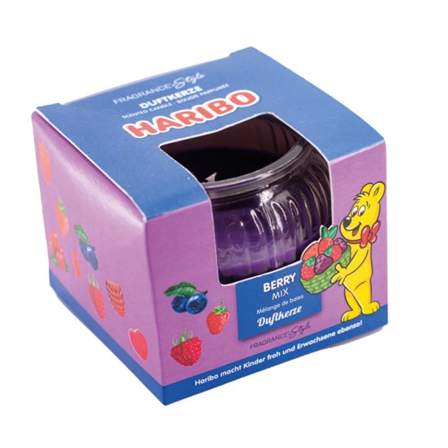 Dišeča sveča Haribo 85g Berry Mix
