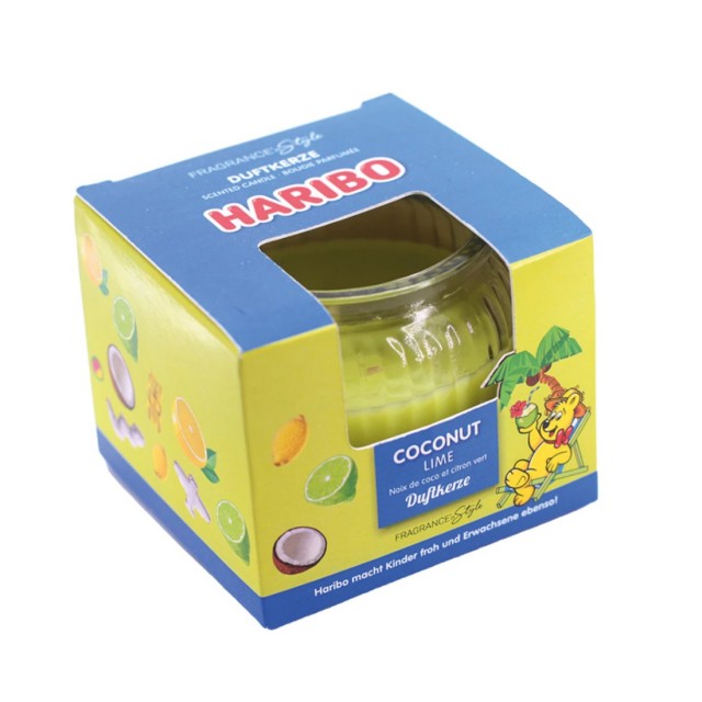 Dišeča sveča Haribo 85g Coconut Lime