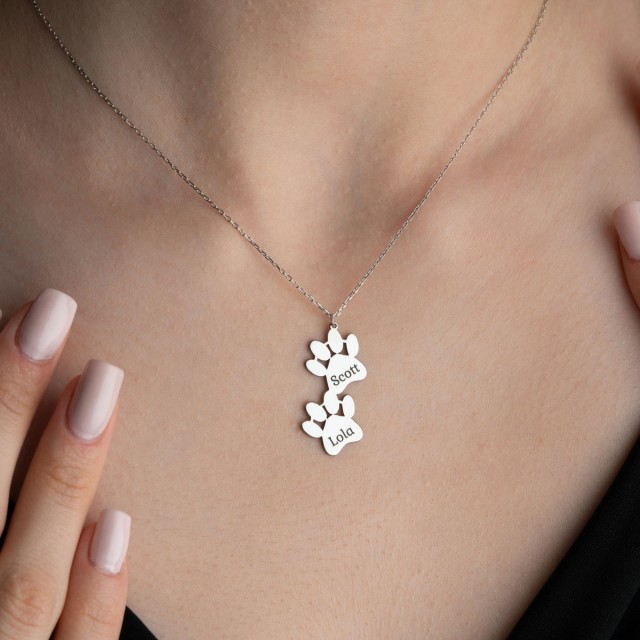 Personalizirana ogrlica IMENI VAŠIH 2 LJUBLJENČKOV