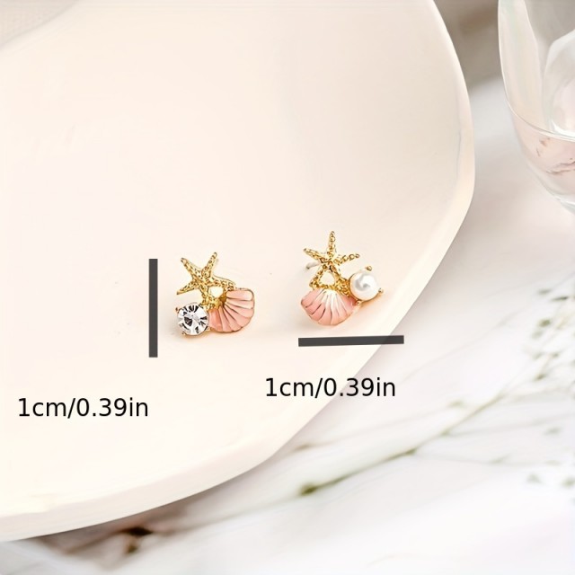 Prelepi morski vtični uhančki