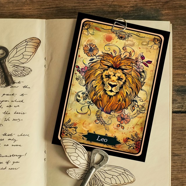 Astrološke Zodiakalne Karte – Vintage Stenski Orakelj 