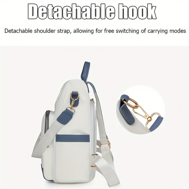 Elegantni dvobarvni ženski nahrbtnik 