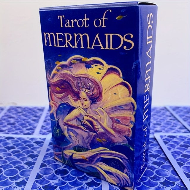 Komplet 78 tarot kart MORSKE DEKLICE