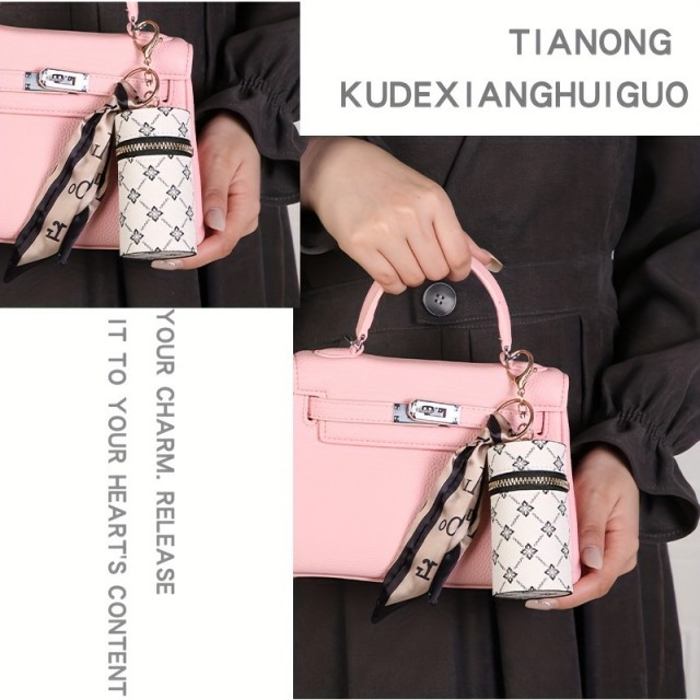 Prenosna retro mini torbica za šminko ključe itd