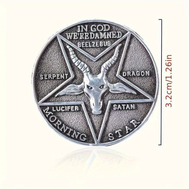 Zbirateljski spominski kovanec Pentagram – Morning Star