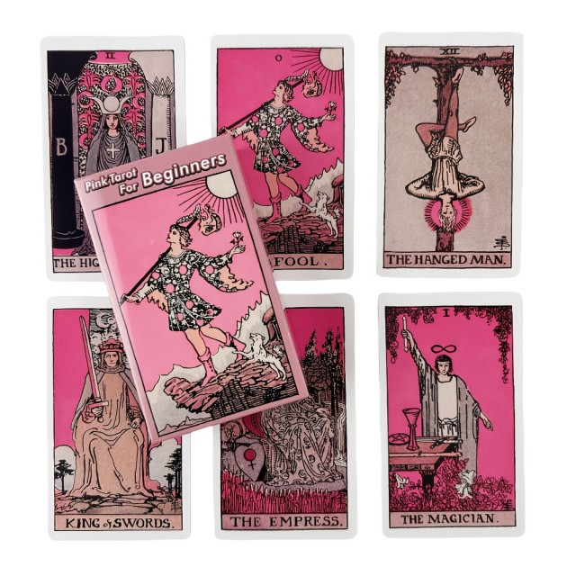 Komplet kart PINK TAROT RIDER