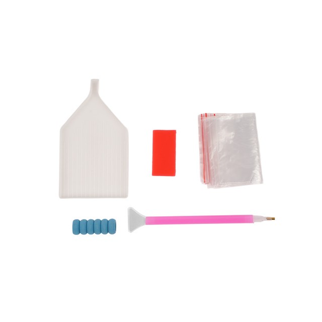 Diamantna slika - slikanje s kristalčki PLAŽA 