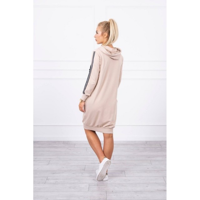 Daljši pulover/ obleka DAY OFF bež barve