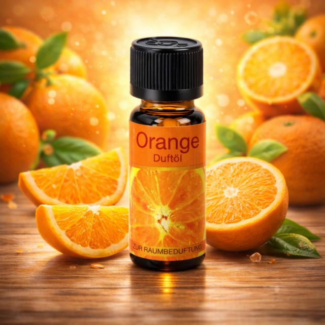 Eterično olje POMARANČA 10 ml – za domača čistila in mila