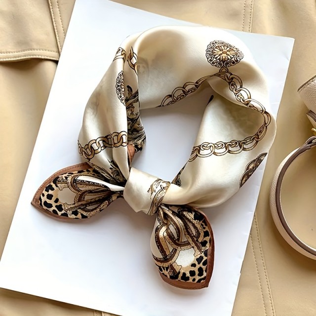 Boho stil kvadratna rutka za ženske