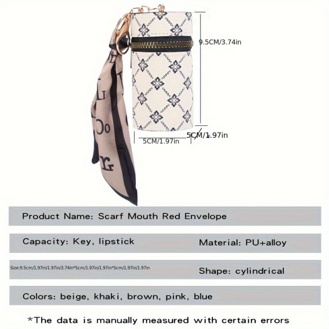 Prenosna retro mini torbica za šminko ključe itd