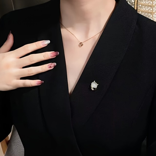 Komplet 6 kosov elegantnih brošk 