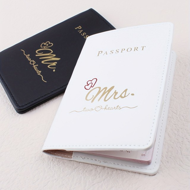 Komplet ovitkov za potni list Mr. & Mrs. – zanjo in zanj