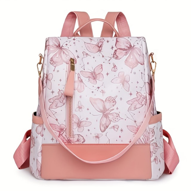 Roza nahrbtnik z metulji 