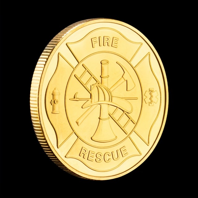 Gasilski spominski kovanec – Sveti Florijan 