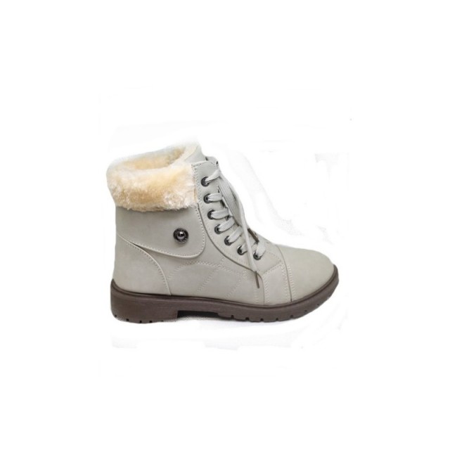 Gležnarji bež z mucko 7013 BEIGE