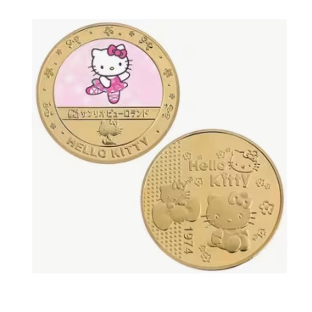 Zbirateljski spominski kovanec Hello Kitty