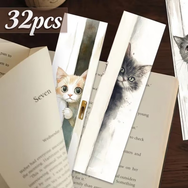 32 ljubkih knjižnih kazal z motivom muck