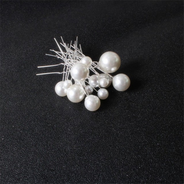 Komplet 18 lasnic s perlicami različnih velikosti, 2 barvi