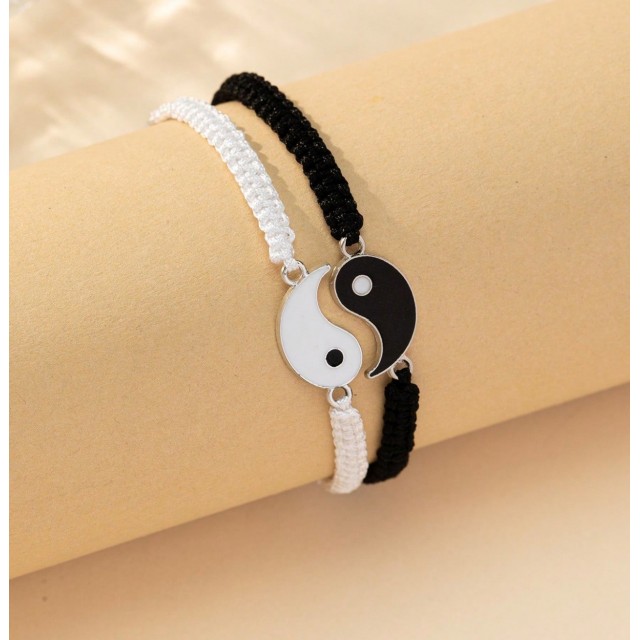 Komplet 2 zapestnic Yin & Yang