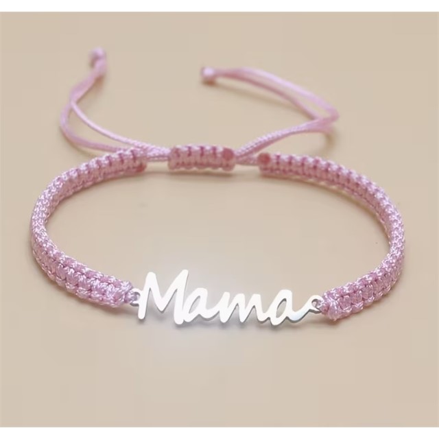 Nastavljiva zapestnica MAMA več barv 