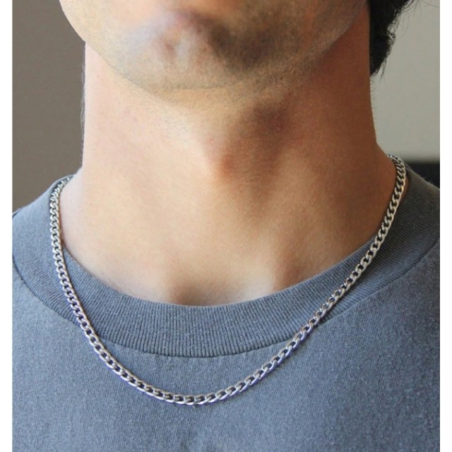 Močna jeklena verižica za moške 