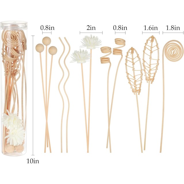 Dekorativne palčke za difuzor - komplet 12 kosov