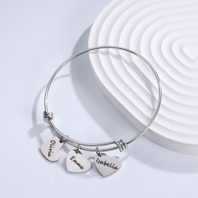 Personalizirana zapestnica z obeski src IMENA DRUŽINE