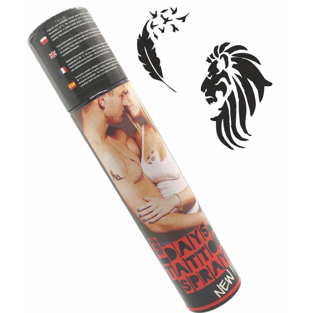 Sprej za izdelavo začasnih tatujev 75ml - tattoo sprej 