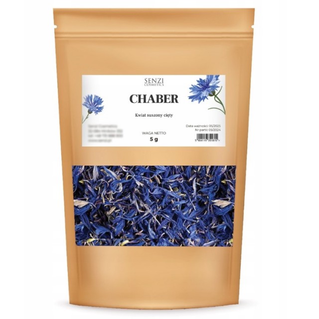 Suho cvetje za sveče in mila – modra plavica 5g 