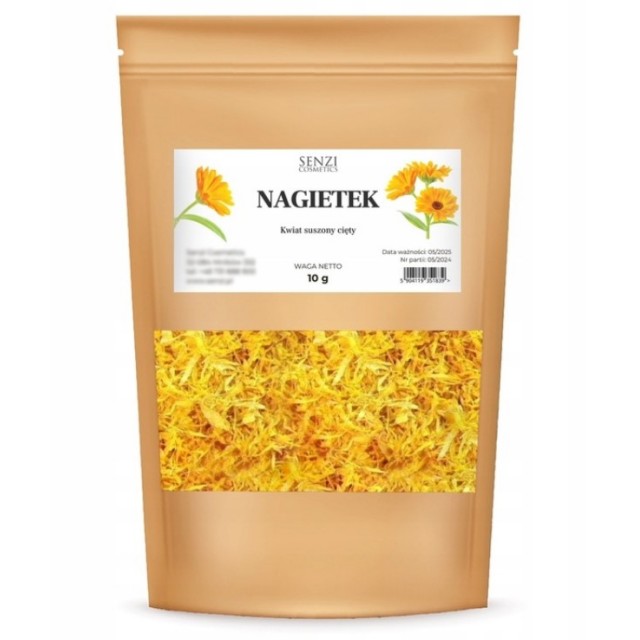 Suhi cvetovi ognjiča – dekoracija za sveče in mila 10g