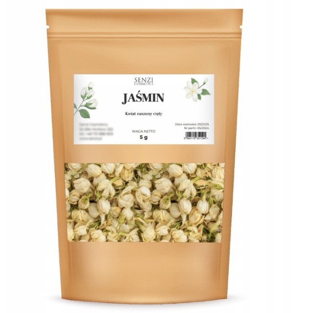 Suhi cvetovi jasmina – dekoracija za sveče in mila 5g