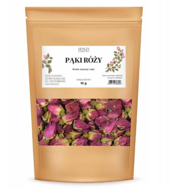 Naravni posušeni popki vrtnice za izdelavo sveč in mil 10g