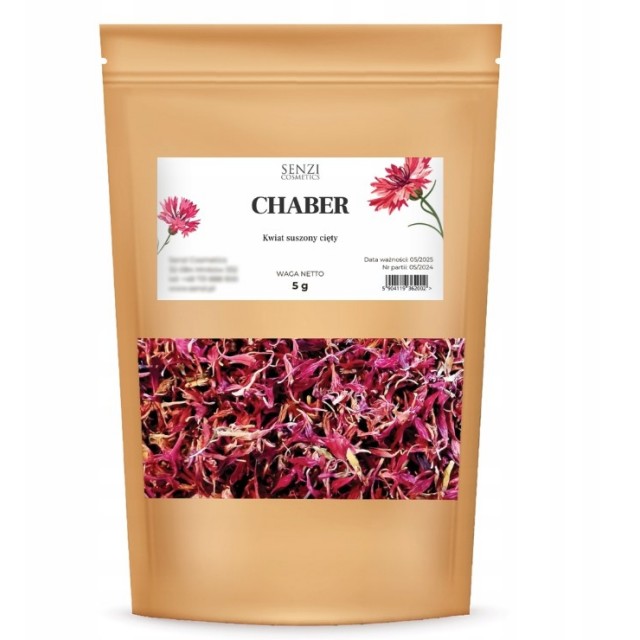 Suhi cvetovi plavice (rdeči chaber) – dekoracija za sveče in mila