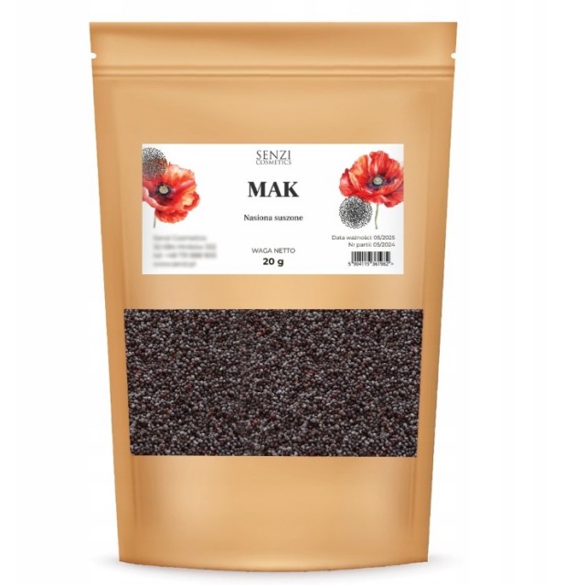 Naravna makova semena – dekoracija za sveče, mila in DIY kozmetiko 20g