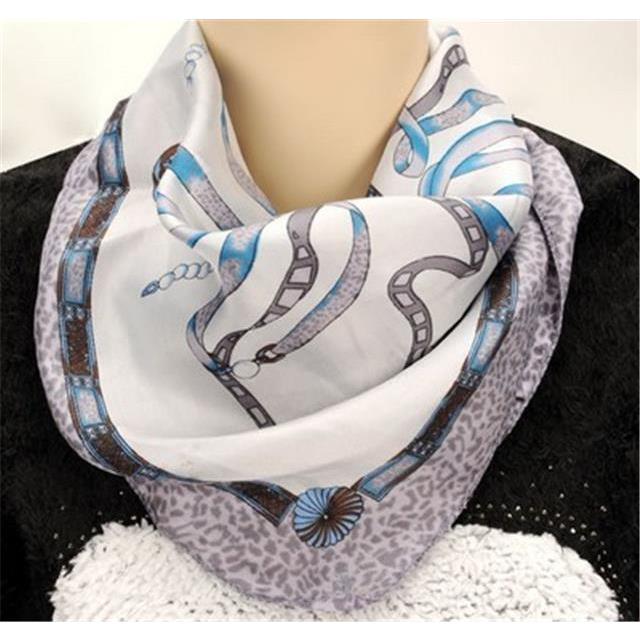 Elegantna kvadratna rutka z retro potiskom