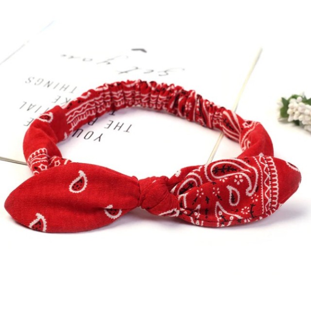 Trakec za glavo, morski stil s pentljico, 3 barve