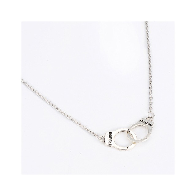 Trendna verižica FREEDOM srebrna