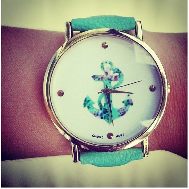 Ura Anchor modna poletna mint