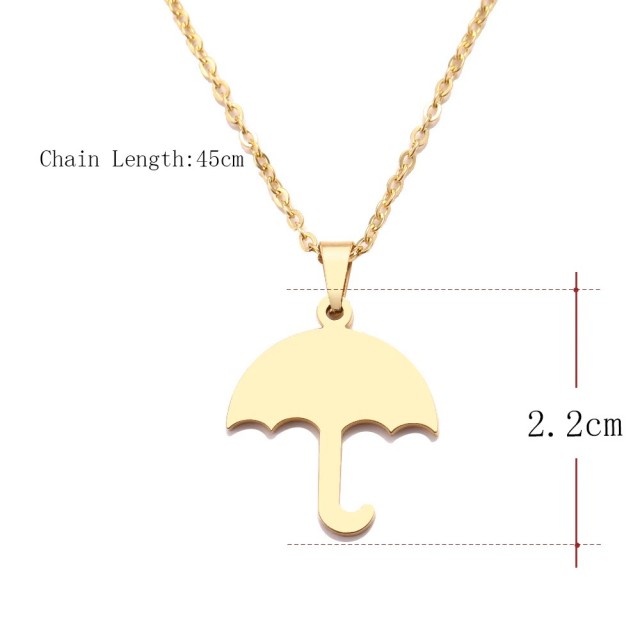 Verižica dežniček, srebrne barve